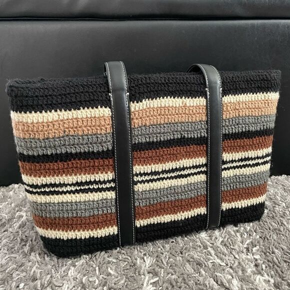NWT Zara Striped Shopper Bag - Picture 7 of 11